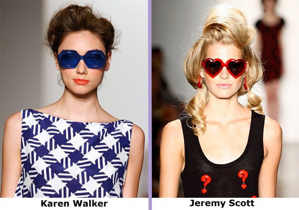 Модные солнечные очки 2012 года