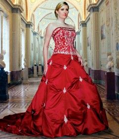 летние платья 2012 в оттенках красного