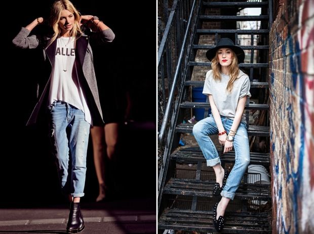 Стильно и модно джинсы в образе
