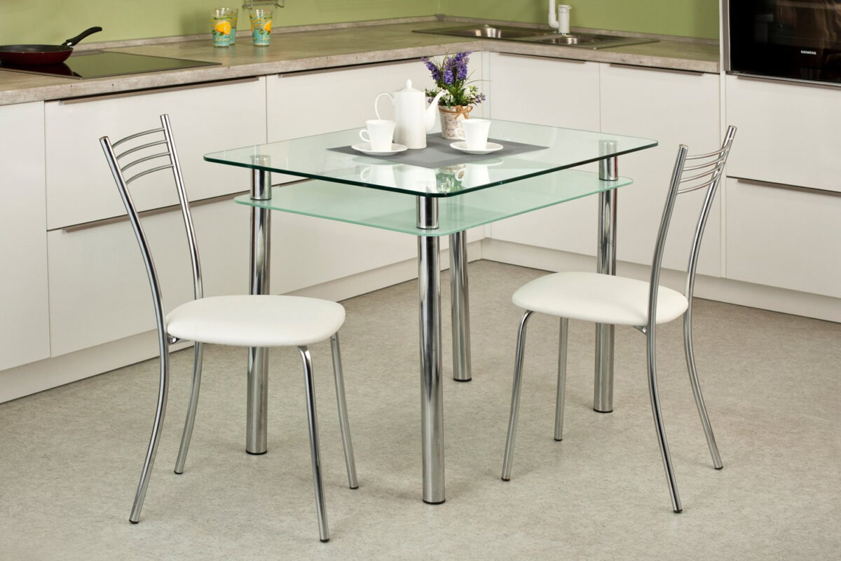 Стеклянные столы: дизайн, особенности, фото